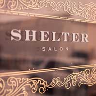 Shelter Salon Door
